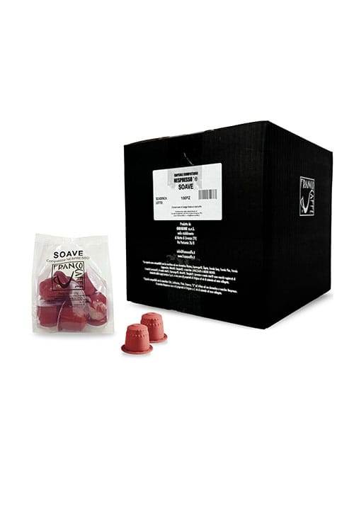 Foto 10 pezzi capsule compatibili Nespresso Soave